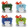thumbnail image 3 of Crochet Trash Can Fire Dumpster Regalos Divertidos para Compañeros Amigos, 3 of 9