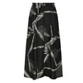 thumbnail image 5 of Herrnalise Women Fashion Pocket Long Skirt Sexy Women High Print Fashion Long Skirt, 5 of 8