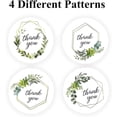 thumbnail image 3 of Greenery Frames Thank You Stickers 1 Inch Round Boho Thank You Labels For Envelope Gift Bag Packaging Boutique (500pcs), 3 of 4