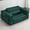 Green, variant on YWEN Modular Sofa, Play Couch, High Density Foam Sofa Bed, Foldable Castle Couch, 2 In 1 Convertible Floor Cushion for Living Room, Bedroom, Kids Playroom, Studio Apartment, One Side Seat