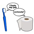 thumbnail image 2 of CafePress - I Hate My Job - 11 oz Ceramic Mug - Novelty Coffee Tea Cup, 2 of 4