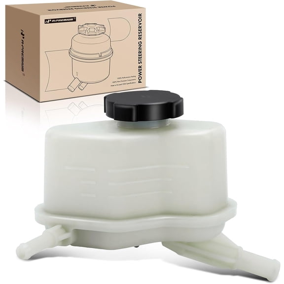A-Premium Power Steering Reservoir/Tank with Cap Compatible with Nissan Altima 2007-2013 & Maxima 2009-2014