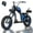 Blue, variant on BIGNIU BG-X PRO Electric Bike for Adults,740W Brushless Motor 52V 27Ah Up to 40 Miles E-Bike Front/Rear Turn Signal Dual Suspension Ebikes UL2849