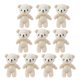 thumbnail image 3 of 15 piezas de peluche de oso pequeño, llavero colgante, 3 of 8