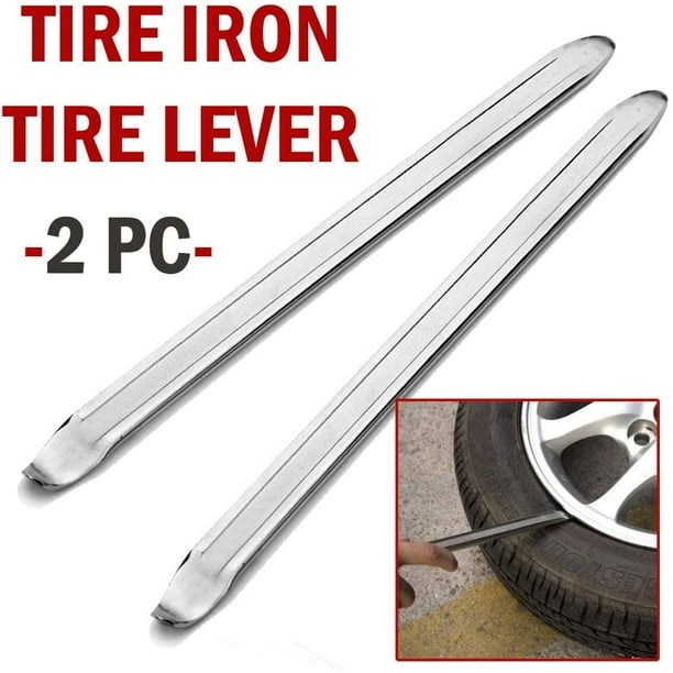 2 Pack Tire Iron Set Irons Changing Tool Kit, Motorcycle Tire Iron