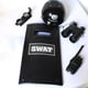 thumbnail image 3 of Modelo de plástico Mini escudo para figura de policía SWAT juguete simulativo accesorios de policía juguetes para niños, 3 of 3