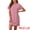 Pink, variant on DARING DIVA Women's Short Sleeve Nightgown Lounge Nightshirt S Pink