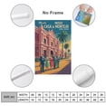 thumbnail image 2 of Retro Vintage Travel Poster Wall Print Museo Casa De Montejo Merida Mexico Colonial Heritage Architecture Art Print Poster, 2 of 8