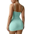 thumbnail image 2 of TaTaai Women's Sheer Mesh Sundress, Adjustable Strap Short Dress, Elegant Loungewear for Beach Cover-Up, Vacation and Summer Evening Wear, Versatile Style Gift, 2 of 5