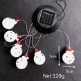 thumbnail image 2 of 1 Uds luces solares de cuerda luz de carillón de viento-Papá Noel Adepaton CPB-US-DYP852-8, 2 of 5