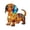 04-1, variant on Stained Glass Style Monkey Night Light - Resin Scratching Head Animal Figurine Table Lamp for Home Decor