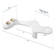 thumbnail image 4 of LUXE Bidet NEO 185 - Self-Cleaning, Dual Nozzle, Non-Electric Bidet Attachment for Toilet Seat, Adjustable Water Pressure, Rear and Feminine Wash (Gold), 4 of 9