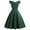 Summer Dresses for Women Plus Size-Green, variant on Homenesgenics Summer Dresses for Women Plus Size Women's Vintage Princess Sleeveless Fashion Solid Party Long Dress Blue M