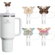 thumbnail image 1 of Tapones Brillantes para Popotes de Stanley Cup 30 y 40 oz – 4 Piezas de Cubiertas de Silicona Reutilizables con Confeti Brillante, Accesorios Universales para Tazas Simple Modern, 1 of 4