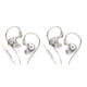 thumbnail image 3 of Cateissary Auriculares con cable KZ para correr, trotar, cancelación de ruido de 3,5mm, auriculares desmontables, auriculares HiFi para Micrófono transparente 2Conjunto, 3 of 6