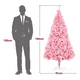 thumbnail image 3 of Árbol De Navidad 1.8m Decoración Navideña Moderna Belug, Rosa, 3 of 5