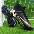 thumbnail image 2 of Botas de fútbol profesionales AG para hombre, zapatillas deportivas ultraligeras antideslizantes para entrenamiento al aire libre, de alta calidad, 2 of 5
