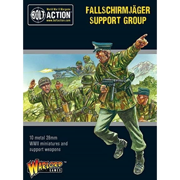 Warlord Games Bolt Action 402212106 Fallschirmjager Support Group