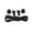 Black, variant on Elastic Adjustable No Tie Shoelaces for Sneakers, Stretch Laces for Running Shoes Walking Shoes, Elastic Shoestrings, Black