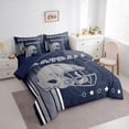 thumbnail image 3 of jejeloiu American Rugby Football 7-Piece Twin Bedding Sets,Boys Ball Games Bedding Comforter Set For Kids Reversible, 3 of 8