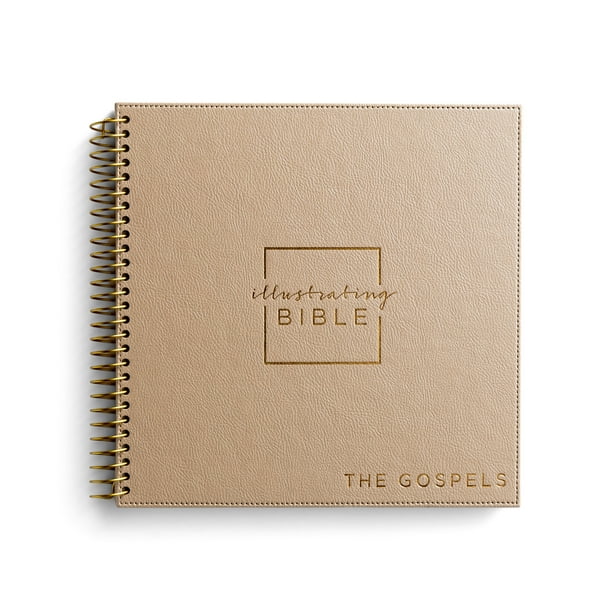 Illustrating Bible NIV The Gospels (Spiral Bound Journaling Bible