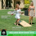 thumbnail image 4 of GoSports Jeu de Pelouse Extérieur Cornhole Bean Bag 4 Pieds x 2 Pieds Taille Réglementaire, 4 of 4