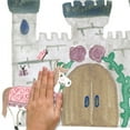 thumbnail image 6 of Princess And Knight Castle Peel And Stick Giant Wall Decal With Alphabet, 6 of 7