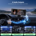 thumbnail image 3 of Pantalla CarPlay LAMTTO de 9,26" con pantalla táctil HD inalámbrica, 3 of 7