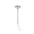 thumbnail image 1 of Advancent Modelo de lámpara de vía férrea, micropaisaje para exteriores, 1:87, poste de luz LED de Metal, decoración de jardín, luz de pista en Artesanía Verde (blanco cálido) Advancent HA066876-06, 1 of 6