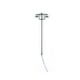 thumbnail image 2 of Matsuzay Modelo de lámpara de vía férrea musgo micropaisaje al aire libre 1:87 LED farola de Metal decoración de jardín pista luz arena accesorios Artesanía Verde (blanco cálido) Matsuzay HA066876-06, 2 of 6