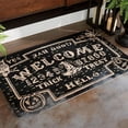 thumbnail image 1 of Clearance! Halloween Doormat Blanket Welcome Home Front Door Decorations Halloween Decor A, 1 of 6