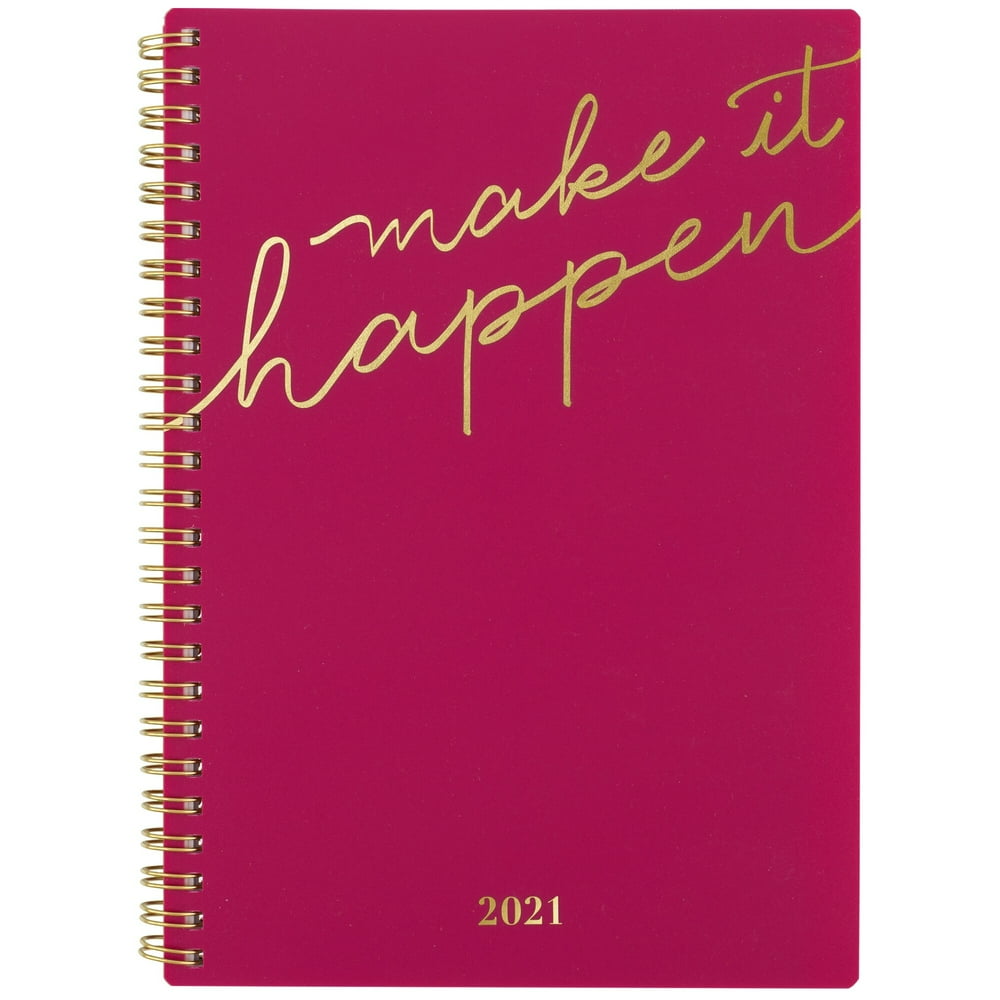 Cambridge Make It Happen Weekly/Monthly Planner, 5 1/2" x 8 1/2