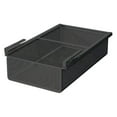 thumbnail image 4 of Cesta extraíble para cajón colgante, soporte para armario, cesta de alambre para guardarropa, decoración del hogar, organizador de ropa interior para S Negro, 4 of 9