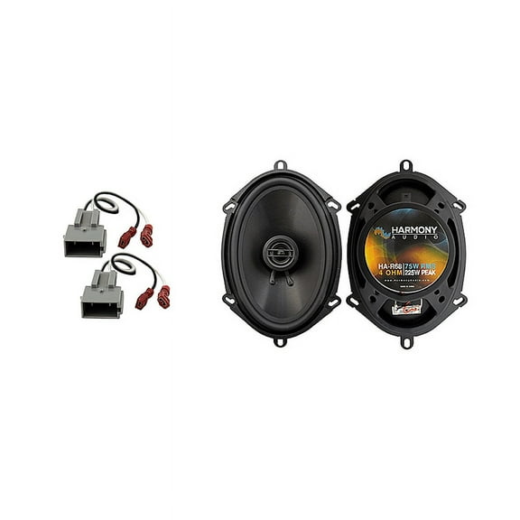 Fits Ford F-450 1997-1998 Front Door Replacement Speaker Harmony HA-R68 Speakers