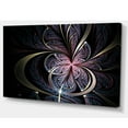 thumbnail image 2 of Design Art - Dark Blue Fractal Butterfly Flower, 2 of 3
