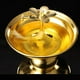 thumbnail image 5 of Ghee Lamp Holder T Ealight Candle Holder Suministros budistas Golden Cup Butter Lamp Holder para de comedor Dormitorio Boda Oficina Decoración EstiloD perfecl Soporte para velas, 5 of 8