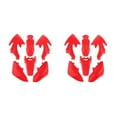 thumbnail image 3 of tssuouriy Rugged ABS Plastic Fairing Body Work Kit Set for CRF50-125CC Durable and Practical Red 280mm 2Set, 3 of 6