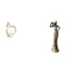 thumbnail image 1 of Estatua abstracta de resina, figura de pareja, escultura de escritorio, figura africana, artesanía artística, escritorio, coleccionable, hecha de resi, 1 of 8