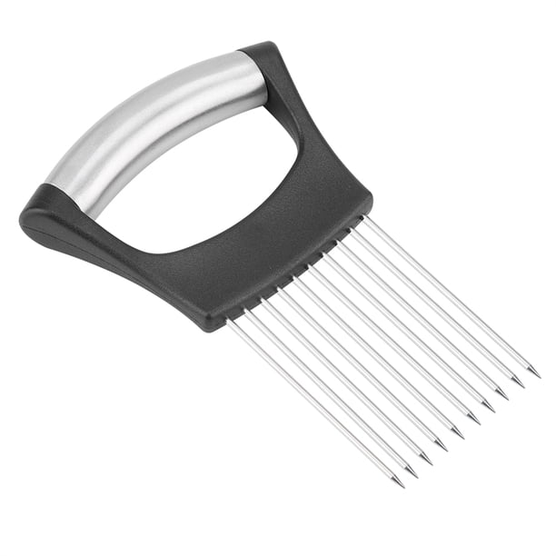 Soporte para cebolla de Acero inoxidable picadora de carne rebanadora de carne diseño revolucionario NikouMX