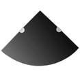 thumbnail image 5 of vidaXL Wall Corner Shelf Floating Corner Shelf Display Shelf Tempered Glass, 5 of 103