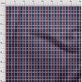 thumbnail image 3 of oneOone Cotton Cambric Dark Blue Fabric Madras Check Sewing Fabric By The Yard Printed Diy Clothing Sewing Supplies 56 Inch Wide, 3 of 4