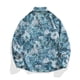 thumbnail image 4 of Blusa y camisa de manga larga con cuello vuelto para hombre, informal, con estampado, de poliéster, 4 of 4