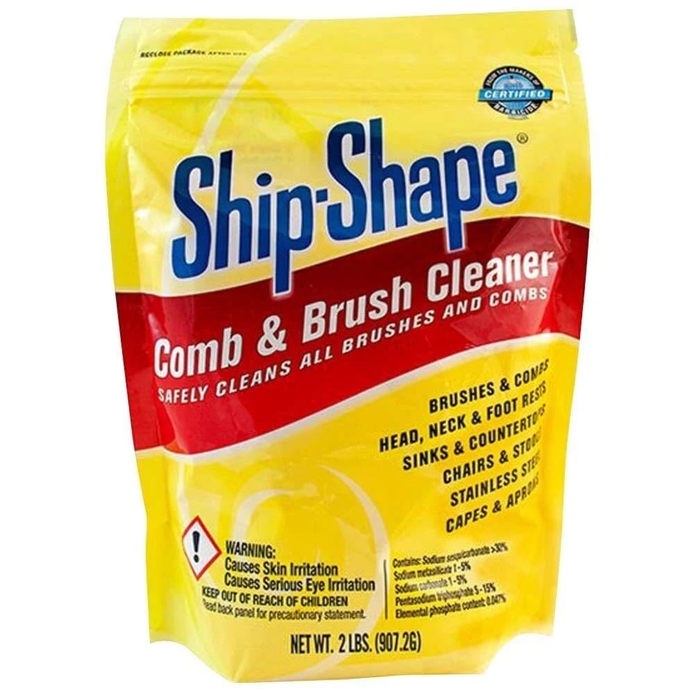 Vintage Ship-Shape Comb and Brush Cleaner Box