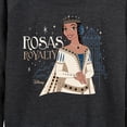 thumbnail image 3 of Disney Wish - Rosa's Royalty - Women's Lightweight French Terry Long Sleeve Shirt, 3 of 5