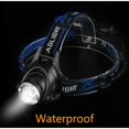 thumbnail image 3 of Potente Linterna Frontal LED Linterna Recargable 3 Modos Linterna Frontal Ajustable Linterna Frontal LED con Cable USB y 2 x 8650 Baterías para Pesca Ciclismo Senderismo Correr Camping esquí esquí Gafas de esquí, 3 of 5