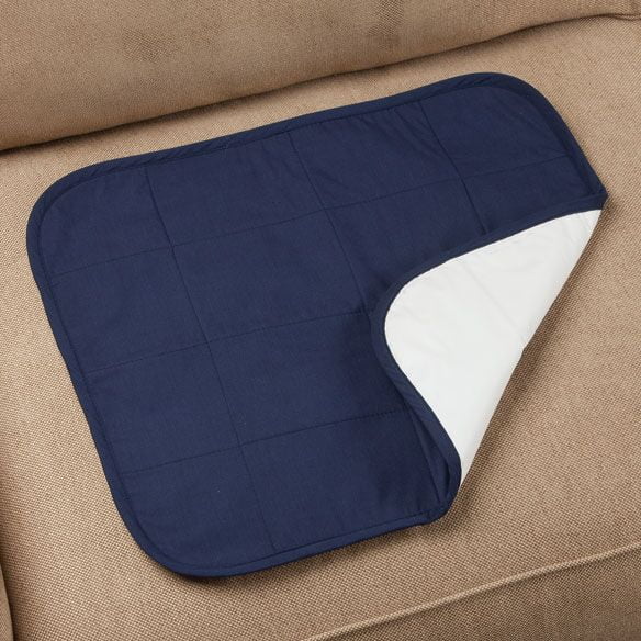 Comfort Finds Quilted Waterproof Seat Protector-Navy