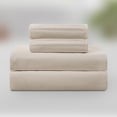 thumbnail image 3 of Kingrest 100% Algodón Juego de Sábanas de 4 Piezas para Cama California King, Bolsillos Extra Profundos para 40cm, Ultra Suave y Transpirable, 3 of 9