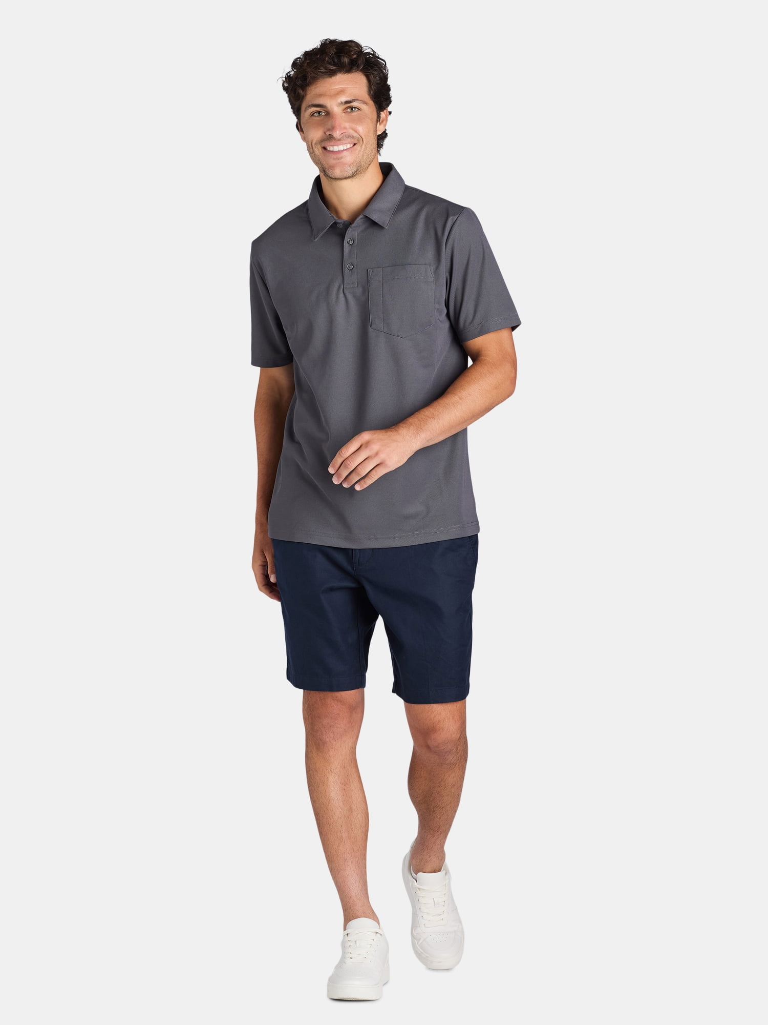 Brahma Men's Short-sleeves Work Polo, Sizes S-5XL