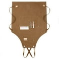 thumbnail image 2 of Kitchen Apron Work Apron Chef Aprons Back Strap Aprons Unisex Chef Apron Work Apron Unisex  Back Straps With 3 Pockets Chef Aprons For Woodworking Painting, 2 of 8