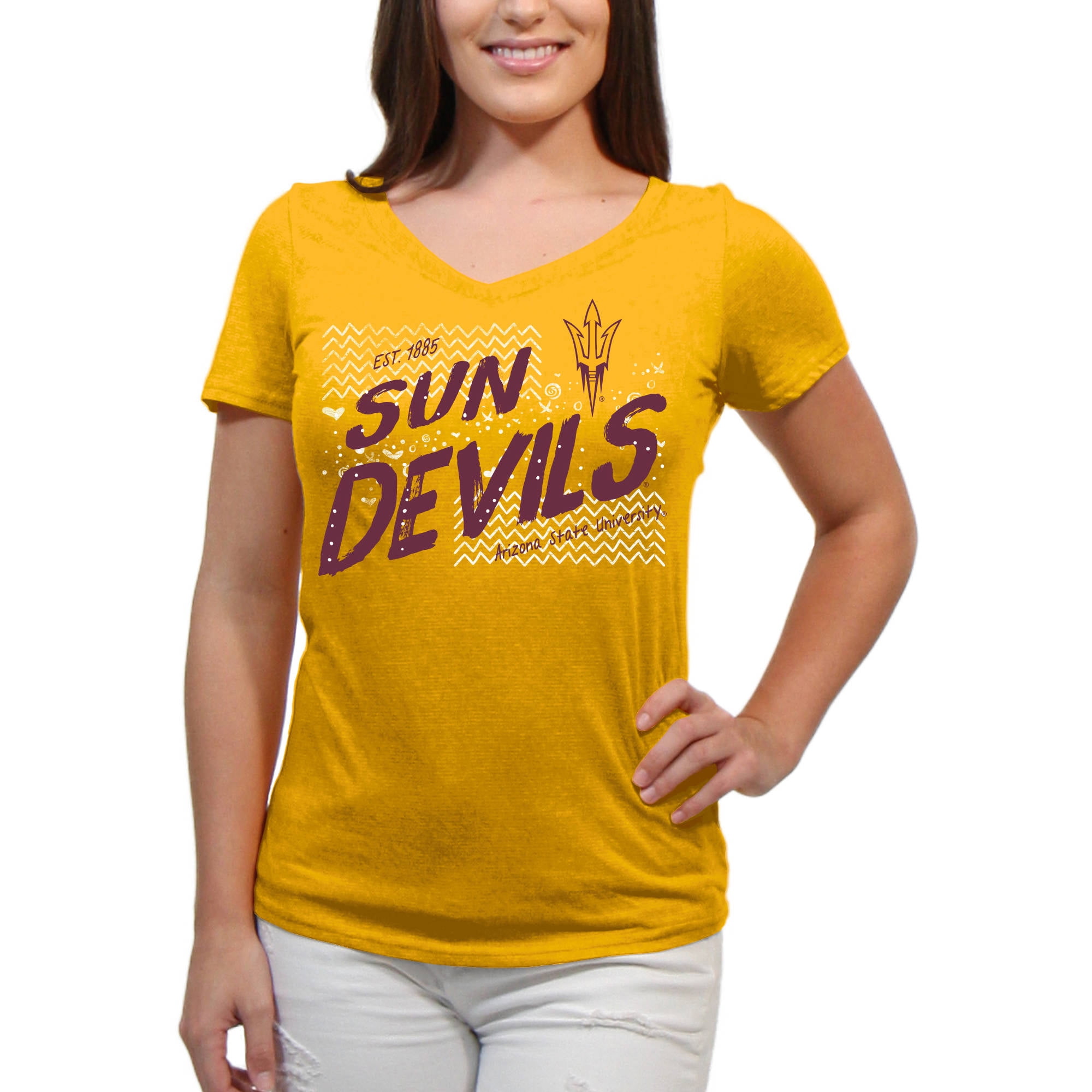 Arizona State Sundevils Scatter Doodle 
